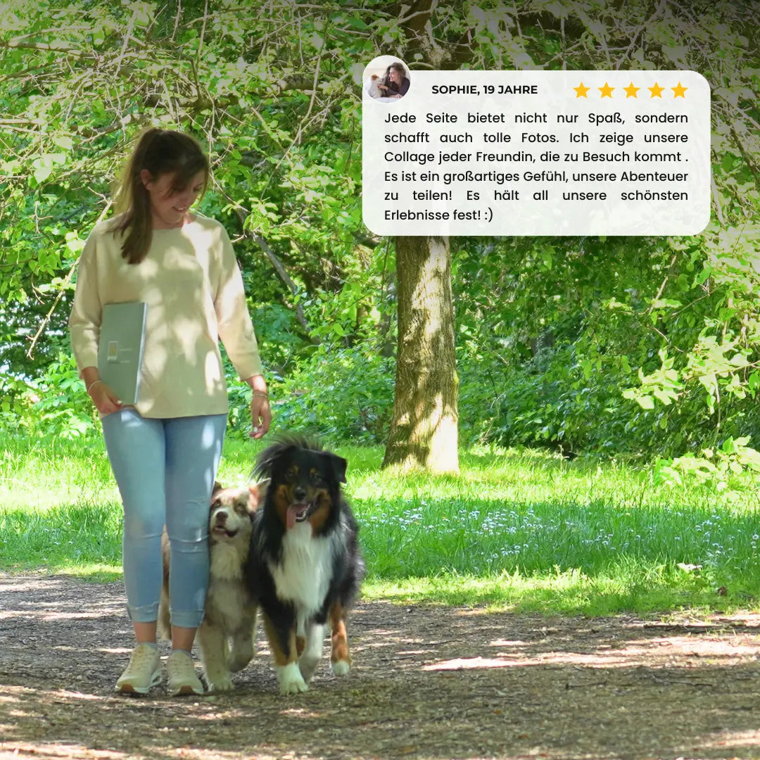 Challenge Buch für Abenteuer mit dem Hund