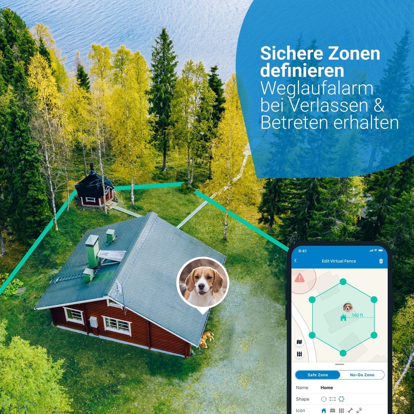 Tractive GPS DOG 4 - GPS Tracker für Hunde
