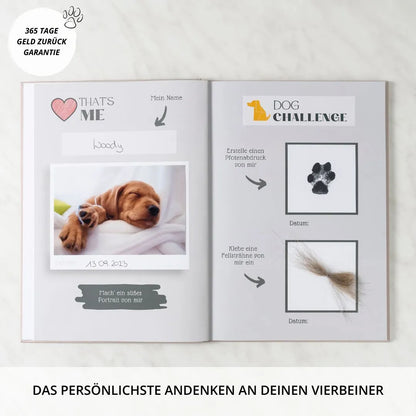 Challenge Buch für Welpenerlebnisse