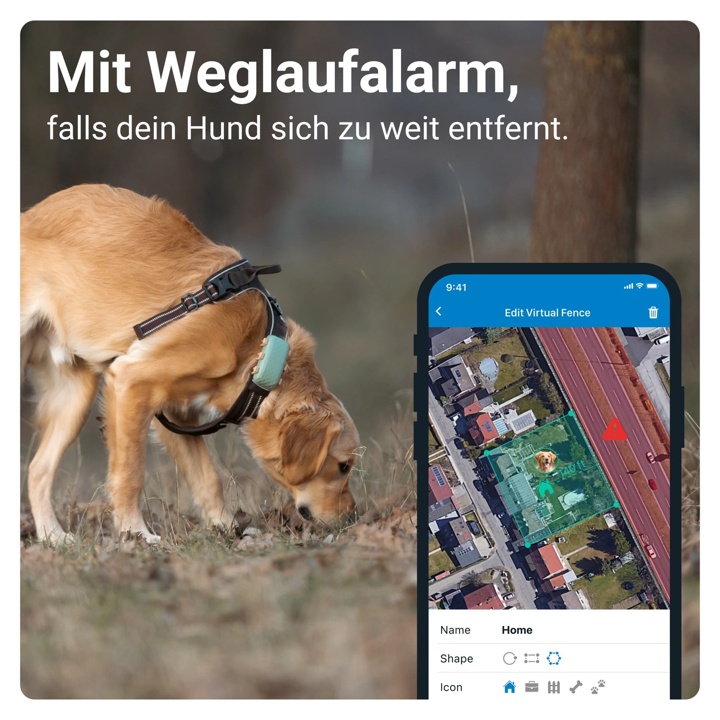 Tractive DOG XL - GPS Tracker mit längerer Akkulaufzeit