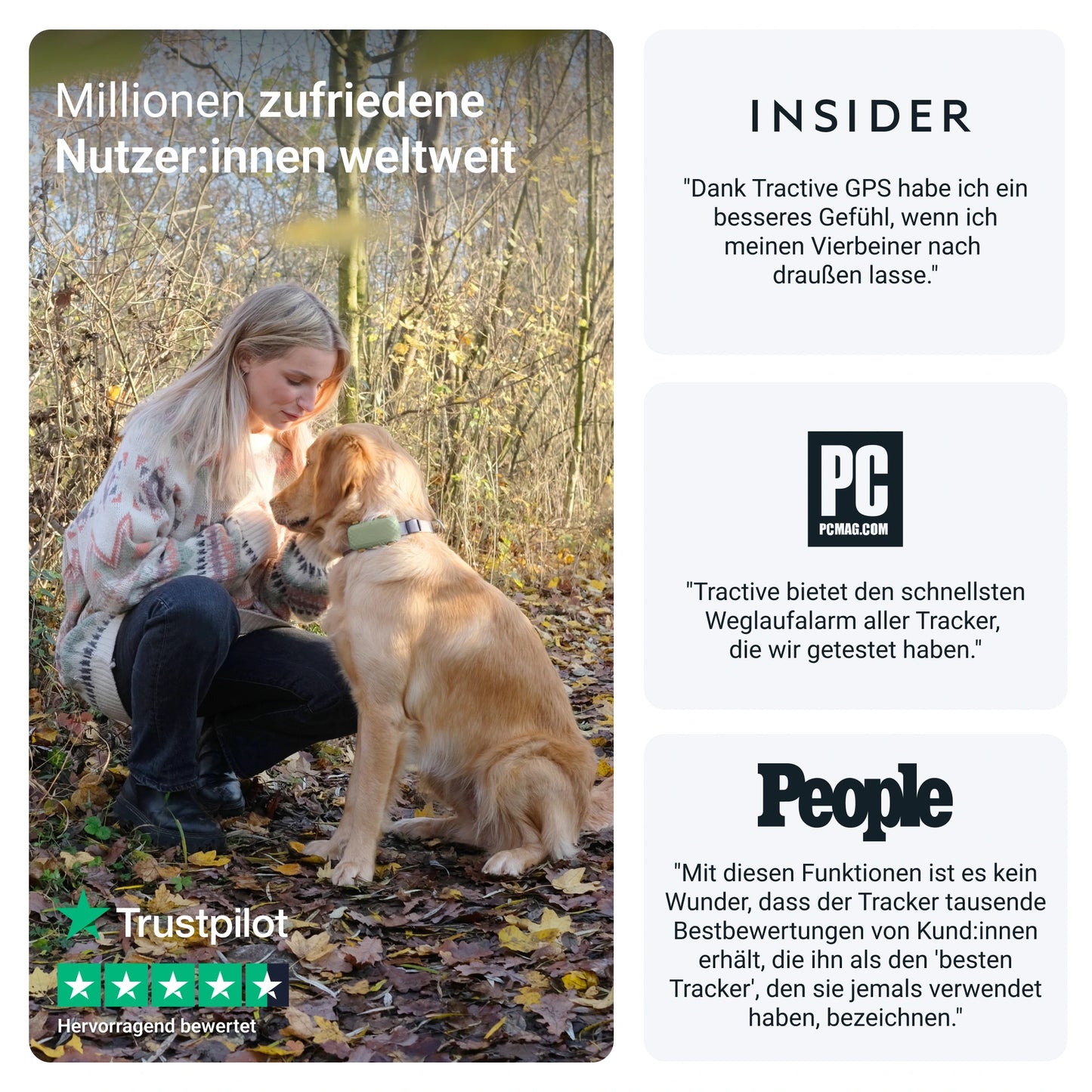 Tractive DOG XL - GPS Tracker mit längerer Akkulaufzeit