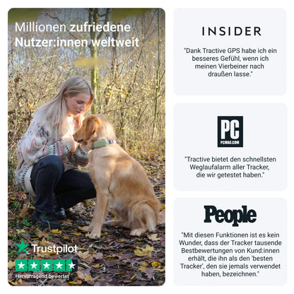 Tractive DOG XL - GPS Tracker mit längerer Akkulaufzeit