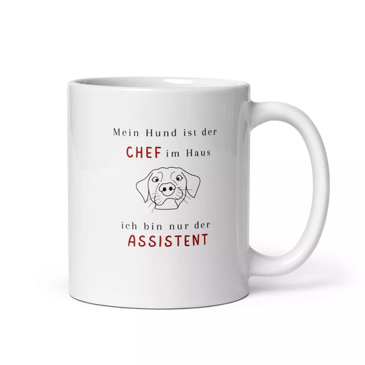 Tasse -  Mein Hund ist der Chef