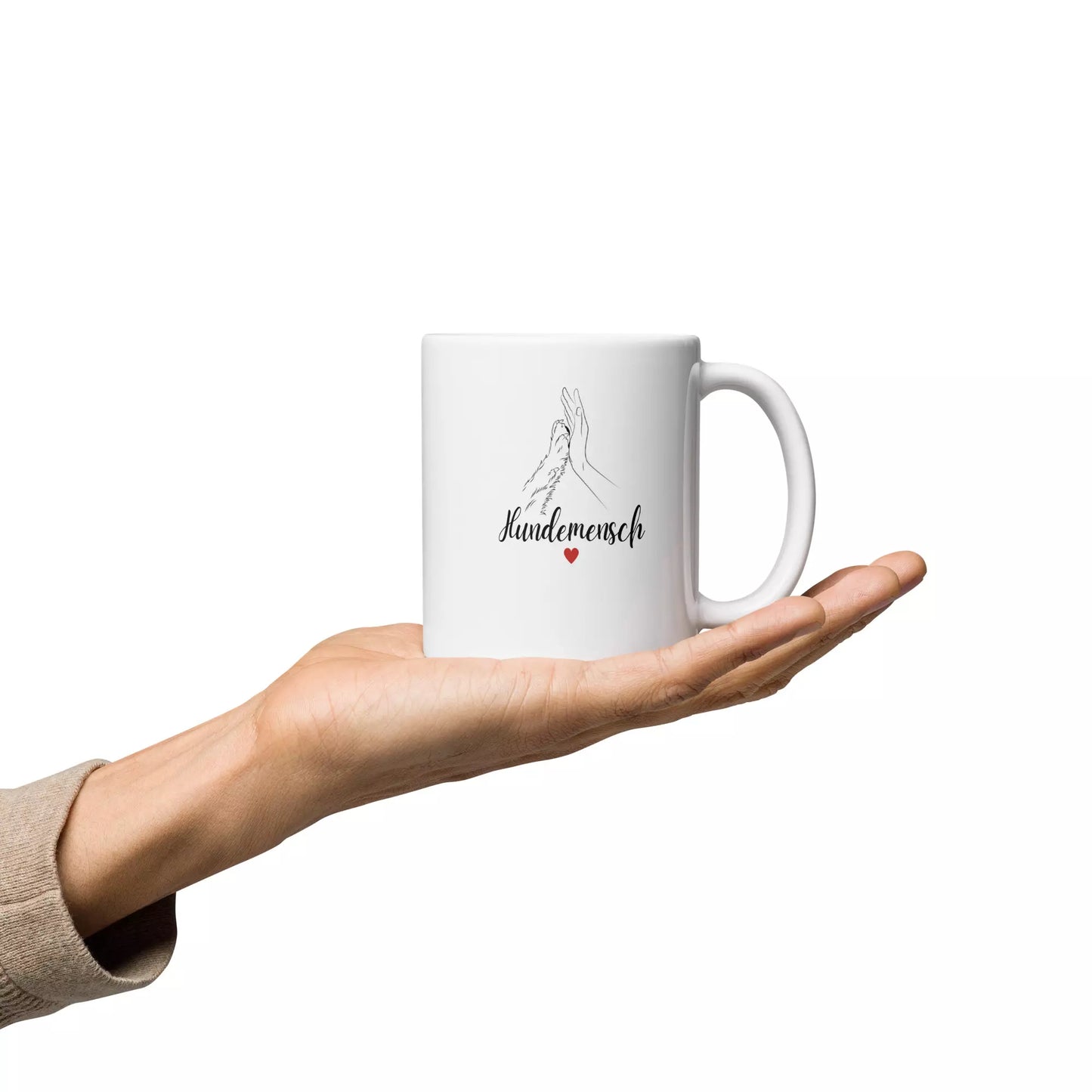 Tasse - Hundemensch High Five