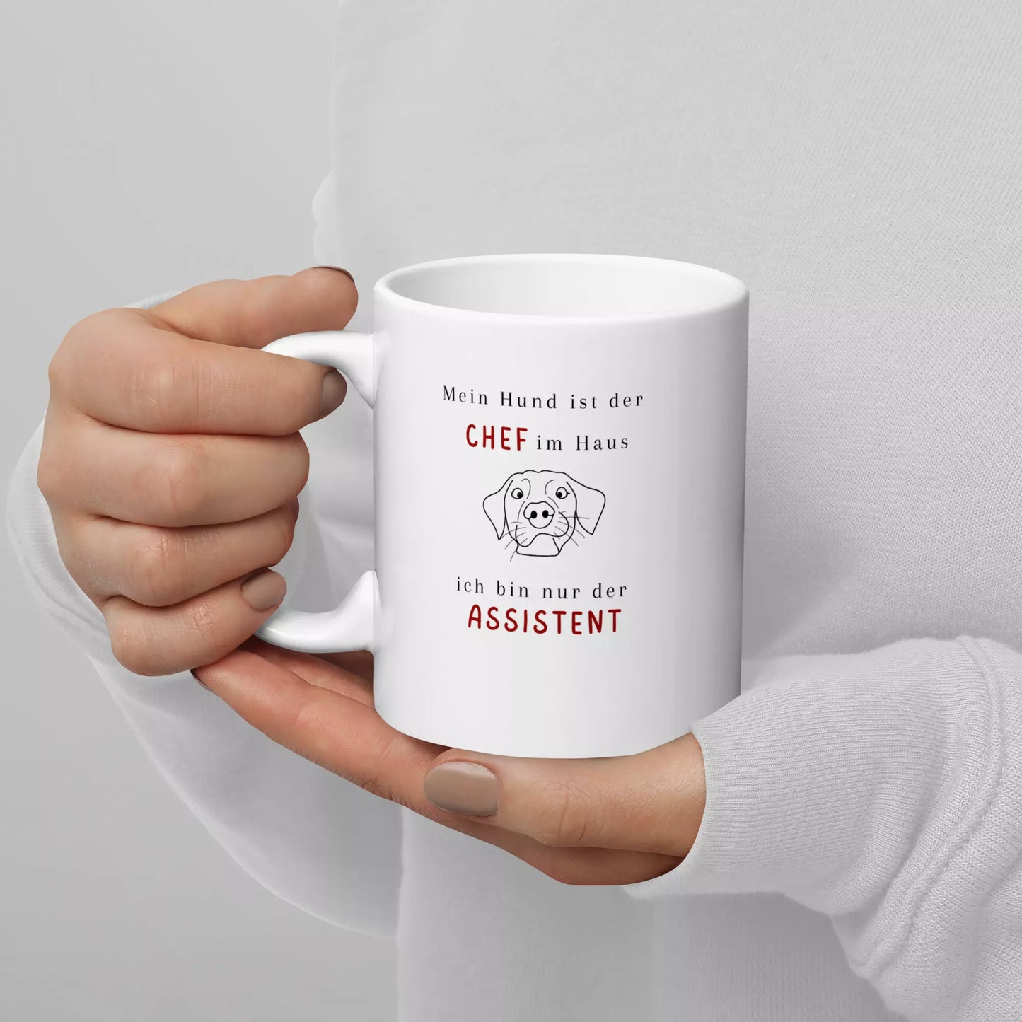 Tasse -  Mein Hund ist der Chef