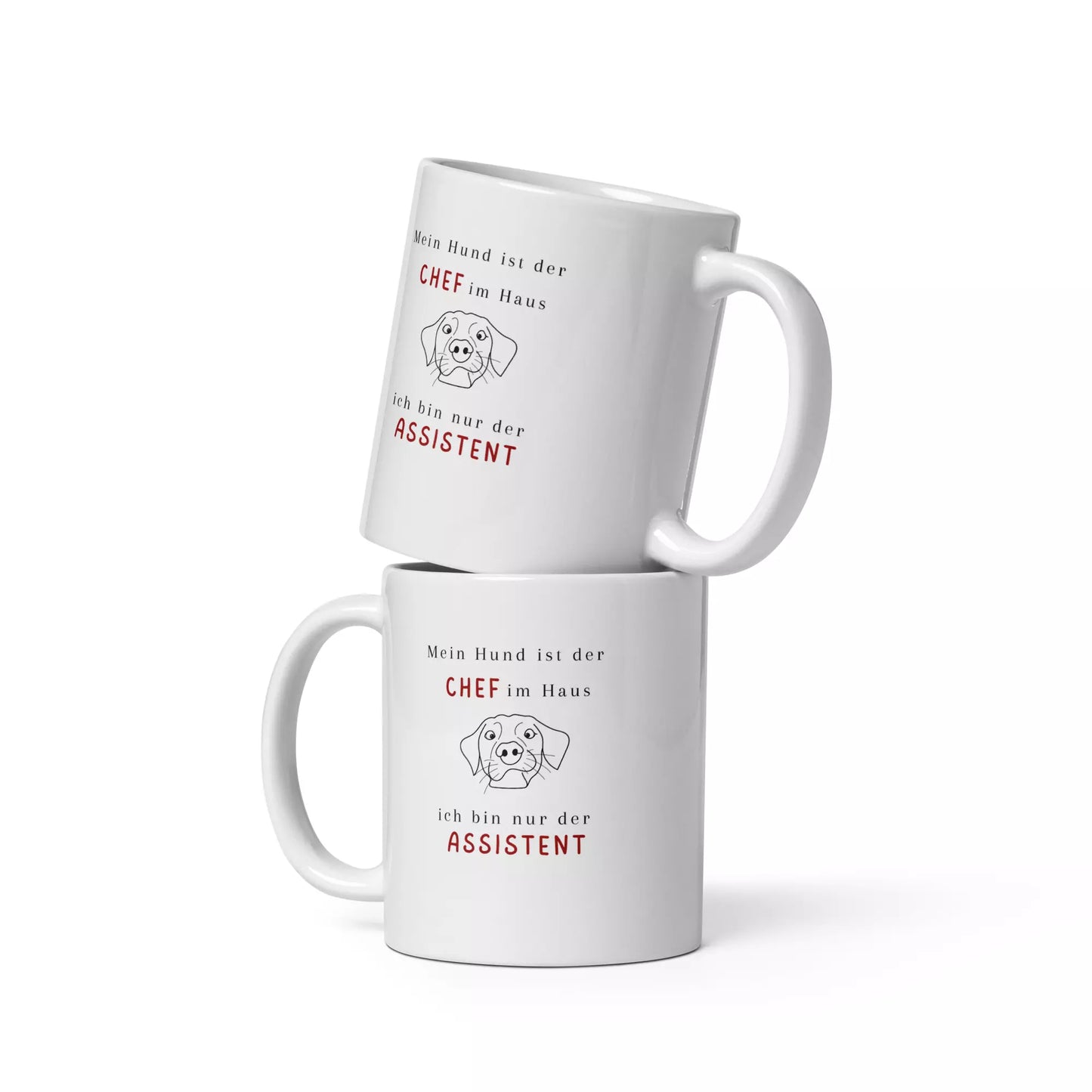 Tasse -  Mein Hund ist der Chef